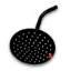 Picture of Showerhead Black Round