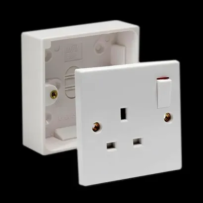 Picture of Single Socket with Pattress Box