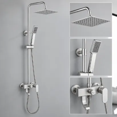 Picture of Modern Rainfall Shower System Set