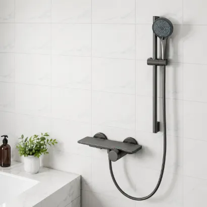 Picture of Handheld Shower Mixer Set with Shelf