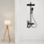 Picture of Thermostatic Rainfall Shower System with Shelf & Bidet Spray