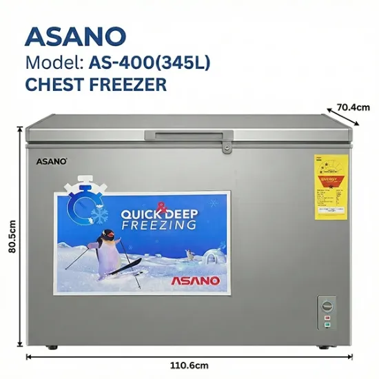 Picture of Asano AS-400 Chest Freezer 345L