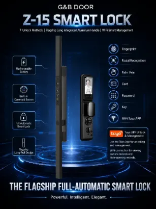 Picture of G&B Z-15 3D Face ID Automatic Smart Lock