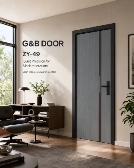 Picture of G&B ZY-49 Steel-Wood Interior Door