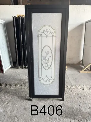 Picture of G&B B-406 Glass Bathroom Door