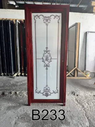 Picture of G&B B-233 Glass Bathroom Door