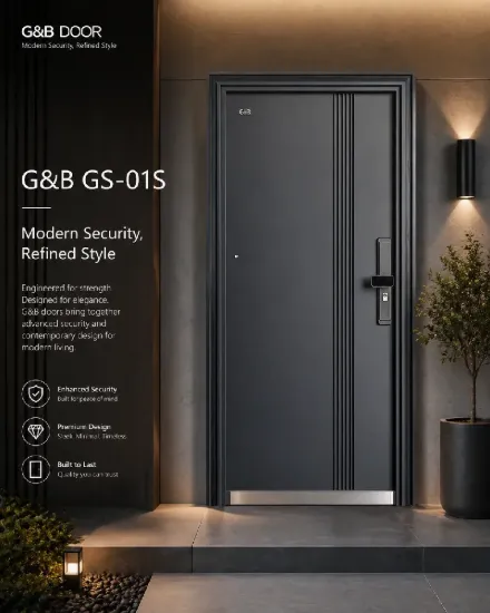 Picture of G&B GS-01S City Home Style Security Door (70mm)