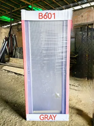 Picture of G&B B-601 Reeded Glass Bathroom Door