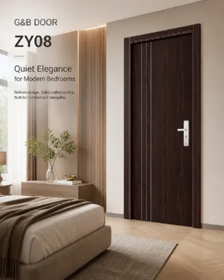 Picture of G&B ZY-08 Steel-Wood Interior Door
