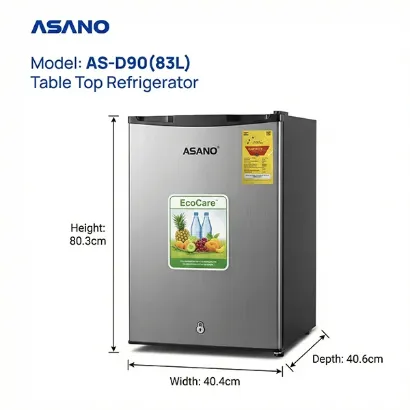 Picture of Asano AS-D90 Refrigerator 83L